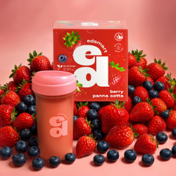 ED SMART Шейкер розовый с клапаном, 300 мл