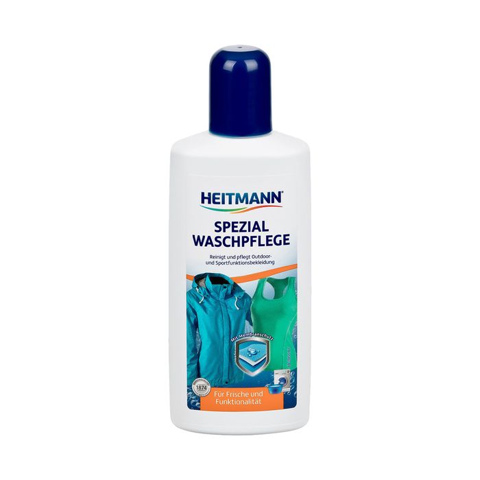 Heitmann Spezial Waschpflege Моющее средство для туристической спортивной и мембранной одежды 250 мл.