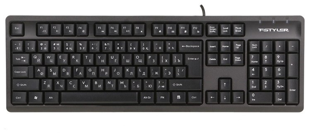 Клавиатура A4Tech Fstyler FK12 черный