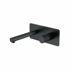 Смеситель для раковины Boheme Stick 125-BB.4 черный матовый/ручка SPIRALE