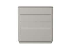 Комод Tammi 5 ящиков ширина 100 см (серо-бежевый)