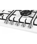 Газовая варочная панель Kuppersberg FV9TGRZ W Silver фото 3