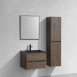 Тумба под раковину Vincea Luka 600 подвесная, 2 выкатных ящика soft-close, R.Oak