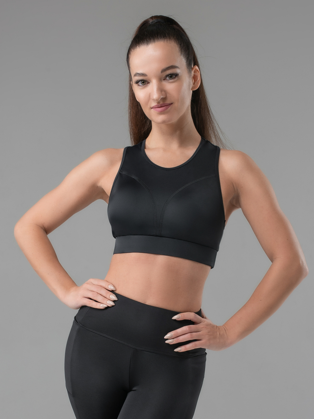 Топ Peony, Черный