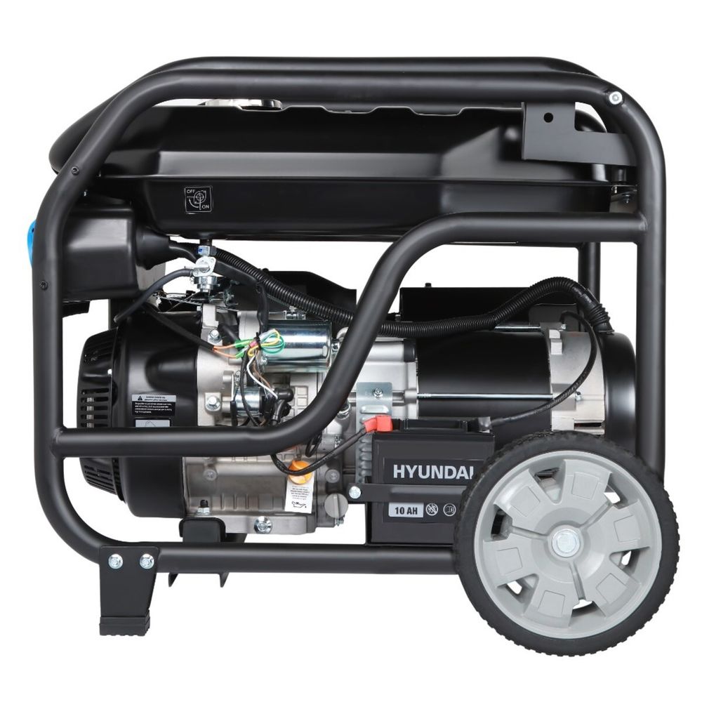 Бензиновый генератор Hyundai HHY 10050FE - [7.5 кВт / 220V] эл. старт