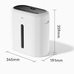 Шредер Deli, 4 уровень секретности (4х25мм), 6 листов, 15 литров