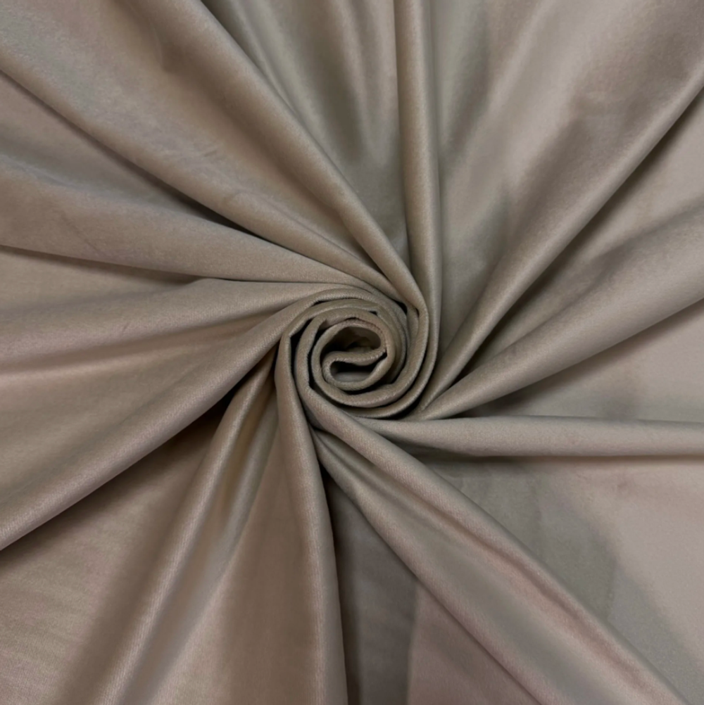 Бежевый бархат оптовый купить со склада в Москве