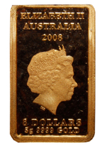 8 долларов. Монета на удачу. Австралия. 2008 год. PROOF. В родной коробке