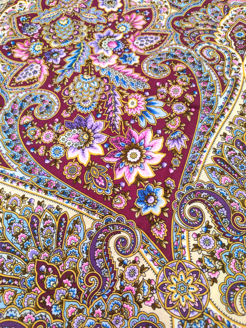 Павловопосадский платок Женское счастье 1906-15
