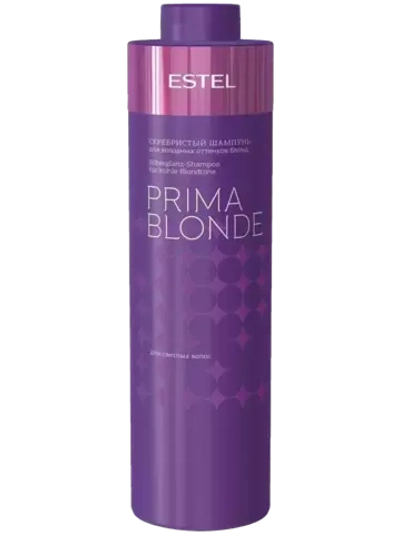 Серебристый шампунь для холодных оттенков волос PRIMA BLONDE 1000 мл