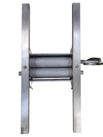 Дробилка/мельница двухвальцовая для солода или зерна ручная