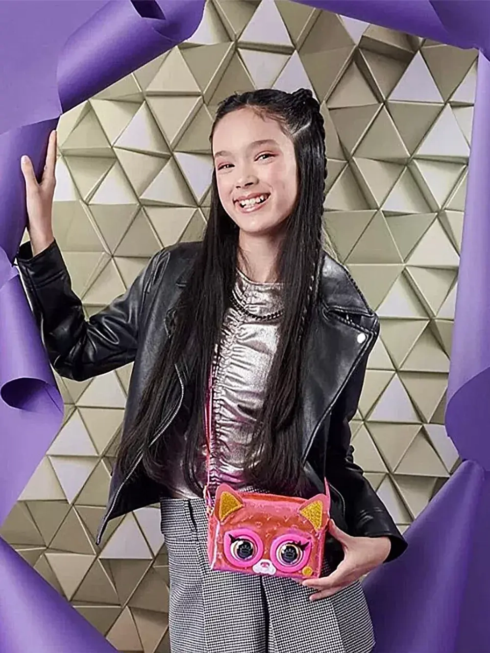 Интерактивная сумочка Щенок Flashy Frenchie Purse Pets