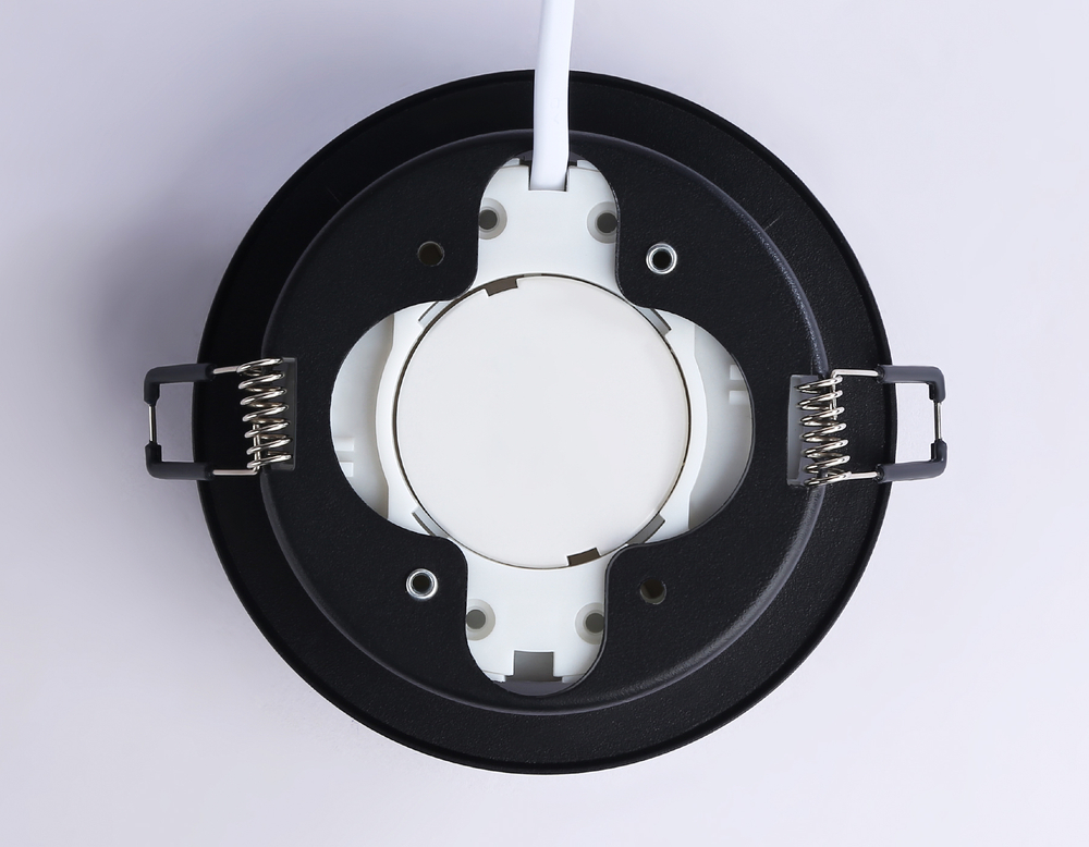 Светильник встраиваемый TN5213 BK черный GX53 D110*58