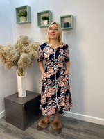 Халат женский "Галина К.П" молния (Р 316)