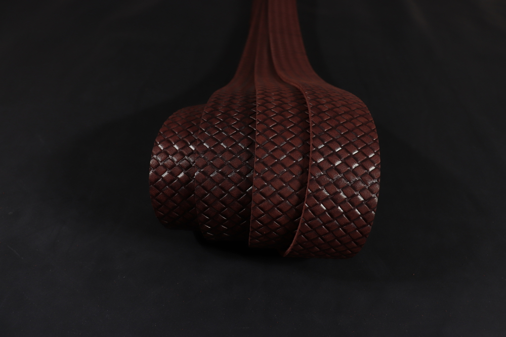 Ременная заготовка Бордо + Симметрия