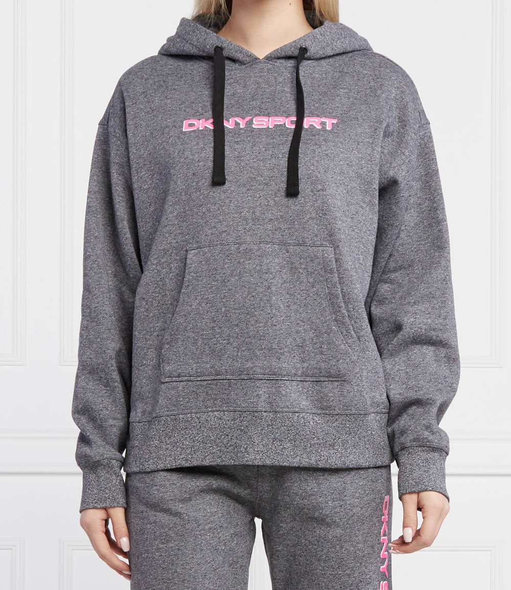 Худи layered DKNY Sport - графитовый (DP1T8423)
