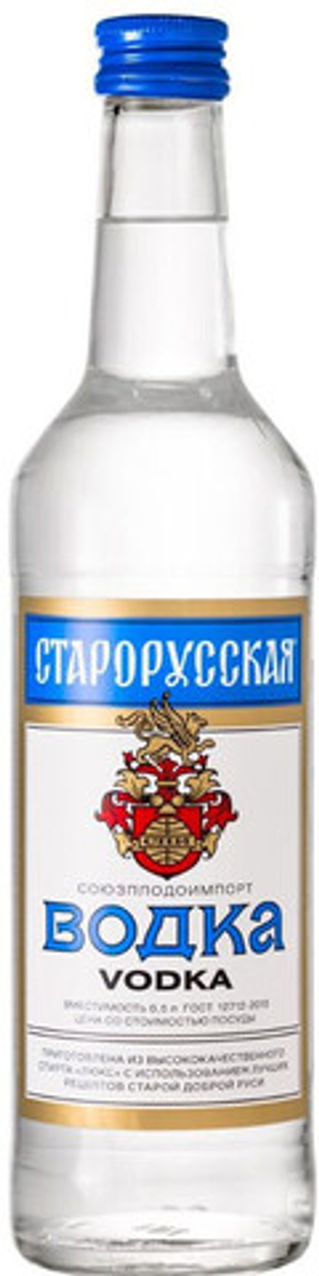 Водка Старорусская Традиционная 0,5л. 40%