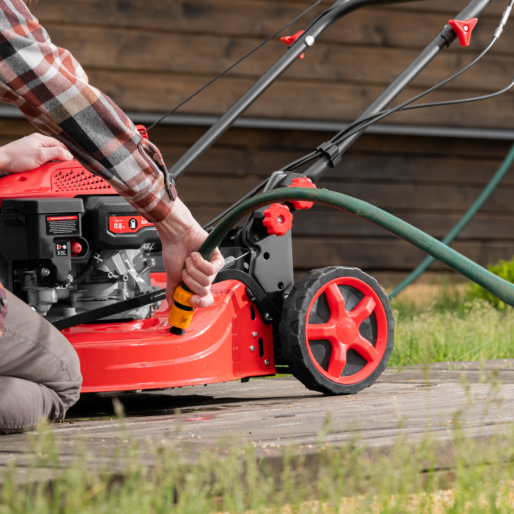 Газонокосилка бензиновая GL46SP-K, 145 см3, 46 см, привод, 50 л// MTX