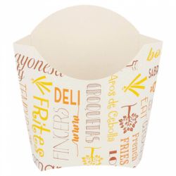 Контейнер для фри/снеков Parole 135 г, 13*8*13,5 см, 200 шт/уп, картон, Garcia de Pou