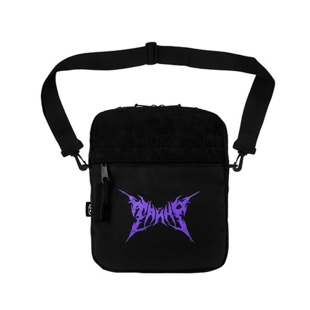 Cумка Тайна Logo DL1 Черный / Фиолетовый