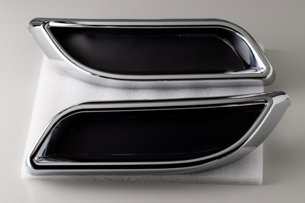 Катафот бампера Lada Priora 2 Sal-man "Фальшь выхлоп" Lexus