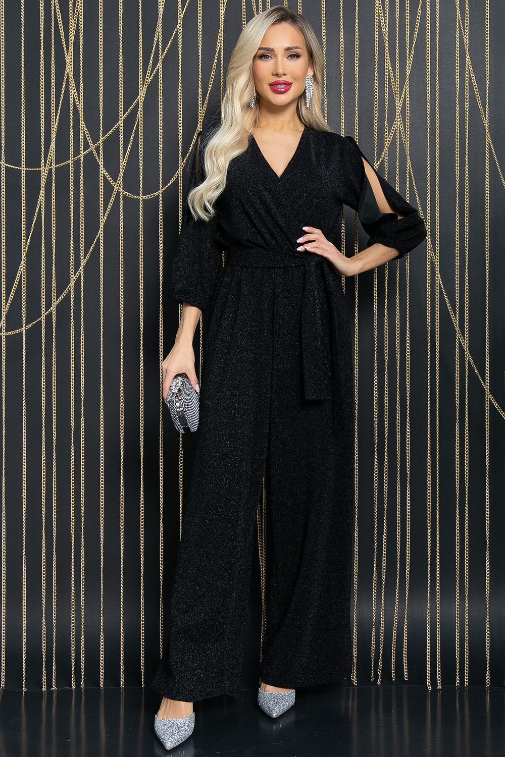Комбинезон Звездный вечер (черный) К11741 LT Collection