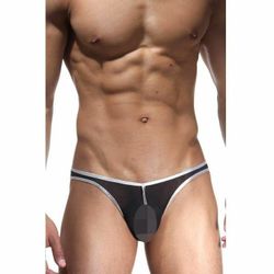 Мужские трусы слипы салотово-черныеCosmos Colors L20BGS