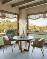 Ваза Lhad коричневое стекло 36 см