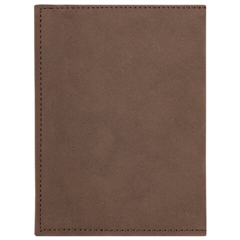 Обложка для паспорта с карманами и резинкой, мягкая экокожа, "PASSPORT", коричневая, BRAUBERG, 238204