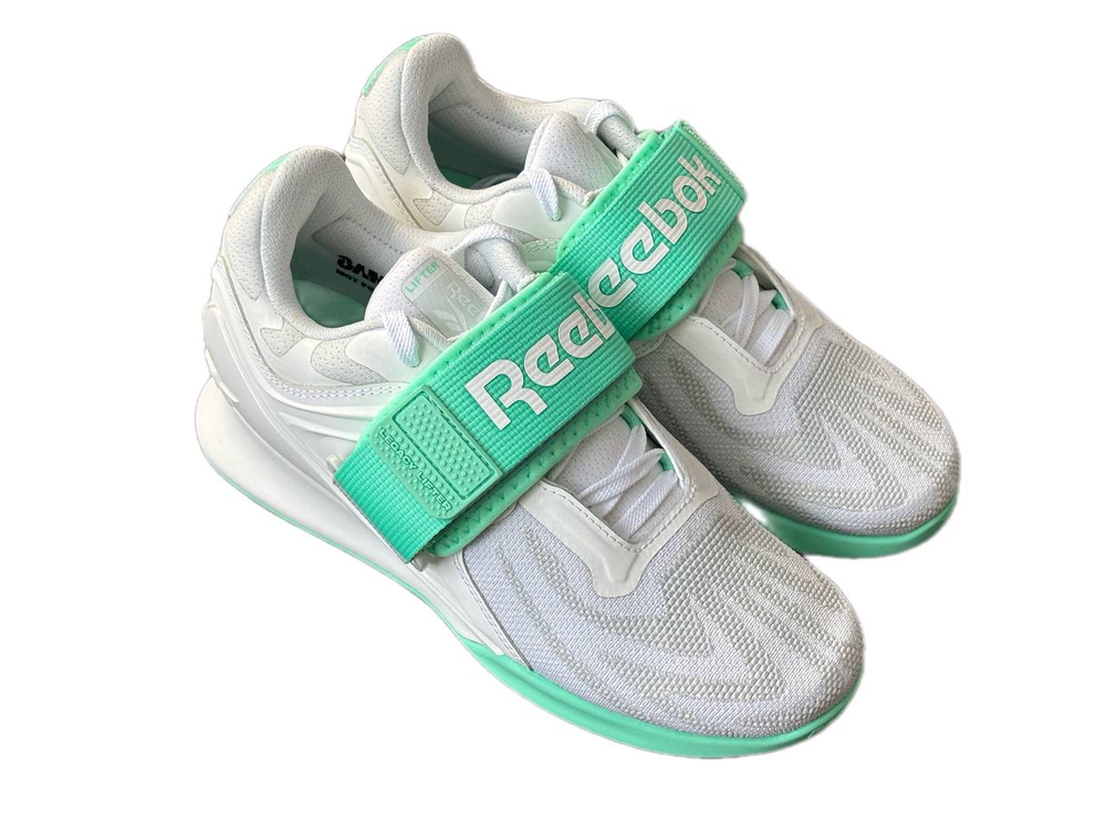 Штангетки женские Reebok Legacy Lifter IV (Бело-Зеленые)
