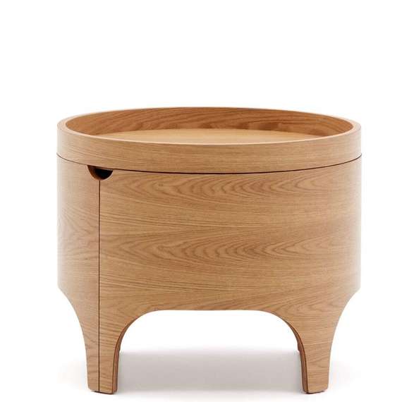 Прикроватная тумбочка Octavia со съемным подносом Ø55х45 см