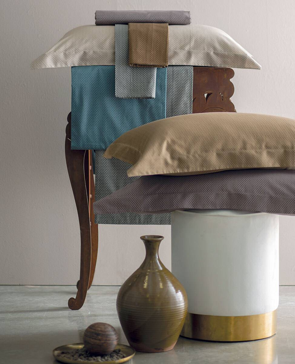 Постельное белье 2 спальное евро Dondi Dorian шоколадного цвета