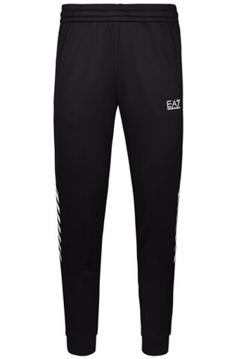 Мужские теннисные штаны EA7 Man Jersey Trouser - черный