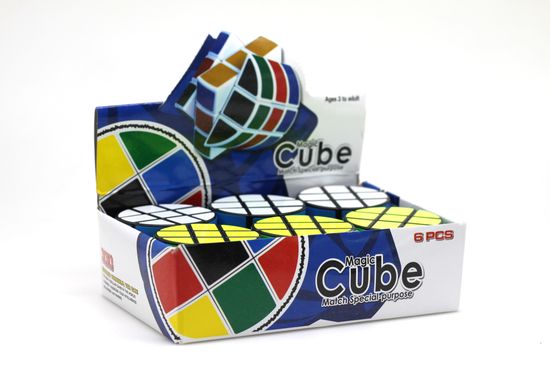 Кубик рубик цилиндр круглый 3х3