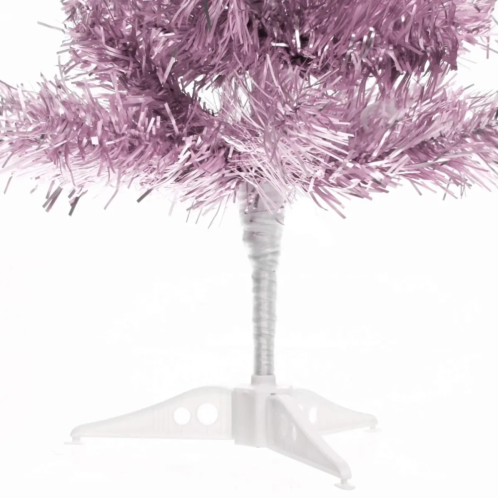 Ёлка «Теплая вьюга» 40 см, ПВХ (50 веток), Розовое золото