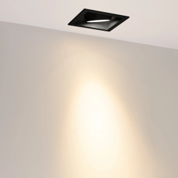 Светильник MS-VORTEX-BUILT-S140x140-30W Warm3000 (BK-BK, 30 deg, 230V) (Arlight, IP20 Металл, 5 лет) 058369
