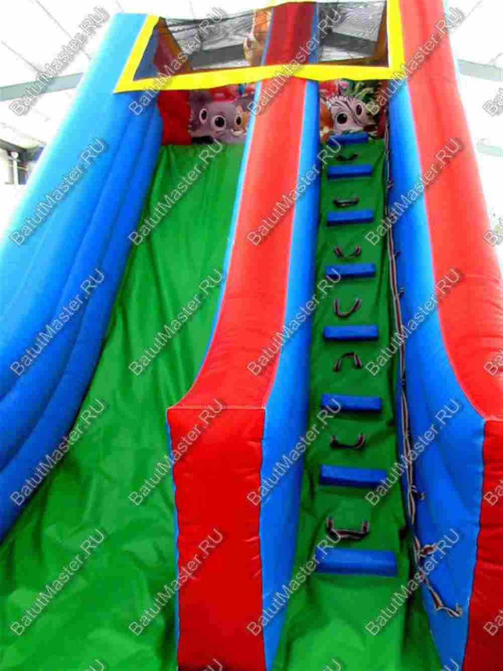 Коммерческий надувной батут "Звериный мир" 7*5*4 м