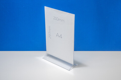 Менюхолдер тейбл тент А4 вертикальный
