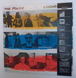 Винтажная виниловая пластинка LP The Police Synchronicity (Japan 1983)