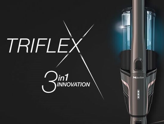 Пылесос Miele SMML0 Triflex HX1 PRO, серый инфинити