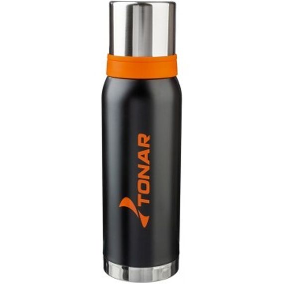 Термос TONAR 1200ML HS.TM-040  черный (2 крышки-кружки)