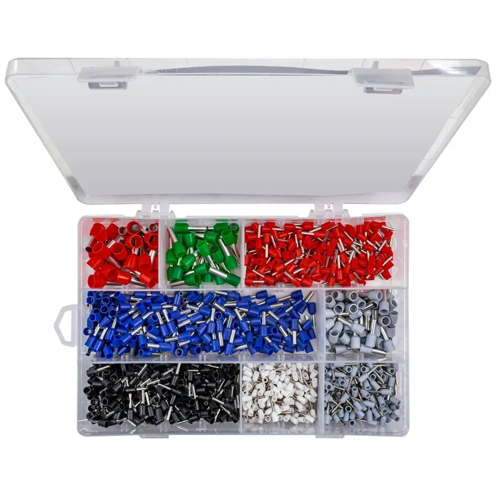 Клеммы контактные автомобильные, набор 1200пр. RockFORCE RF-068914