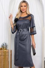 Платье вечернее Волшебный образ (графит) П14628-18М LT Collection