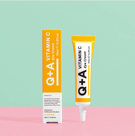 Крем для зоны вокруг глаз Q+A Vitamin C Eye Cream, 15 ml