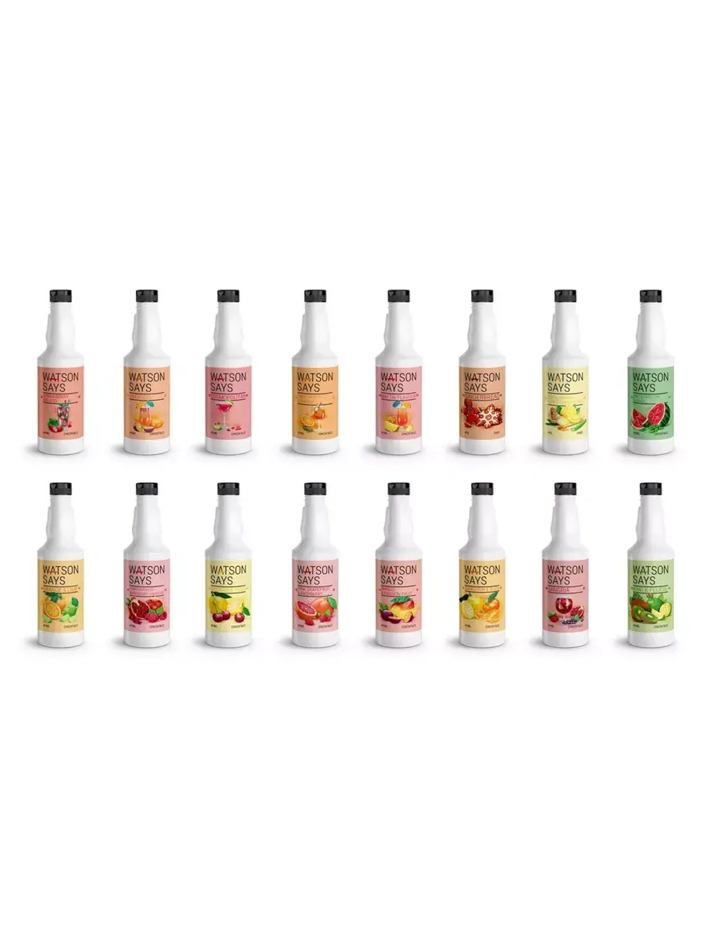 Основа для коктейлей и напитков Черная смородина-Малина 1 кг