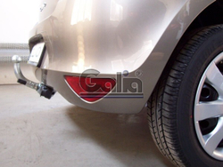 Фаркоп оцинкованный Galia R080A для Renault Clio хетчбек 2005-2012, 2012-(паспорт и сертификат в комплекте)(без электрики)