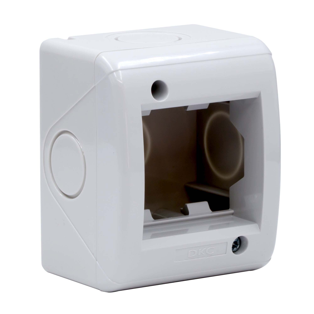 Модульная настен. коробка для эл/устан. изделий VIVA, IP40,2мод. DKC