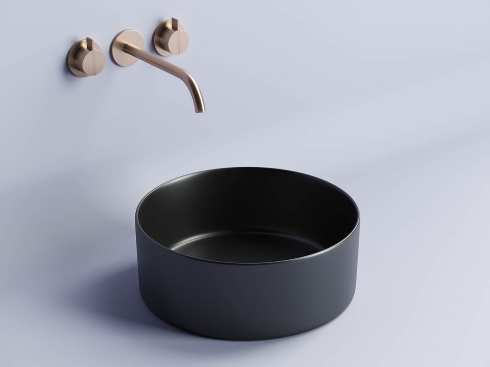 Рукомойник Ceramica Nova Element 35,8 см CN6032MB, черный матовый