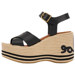Chloe Chloé Sand One Strap Sandals 10.5cm Women"s Black