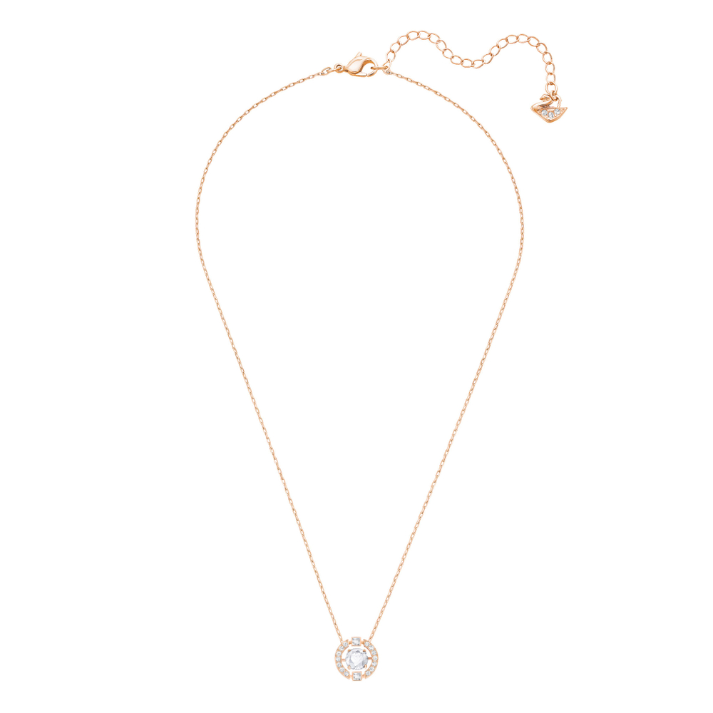SPARKLING DC:NECKLACE CZWH/CRY/ROS 5272364